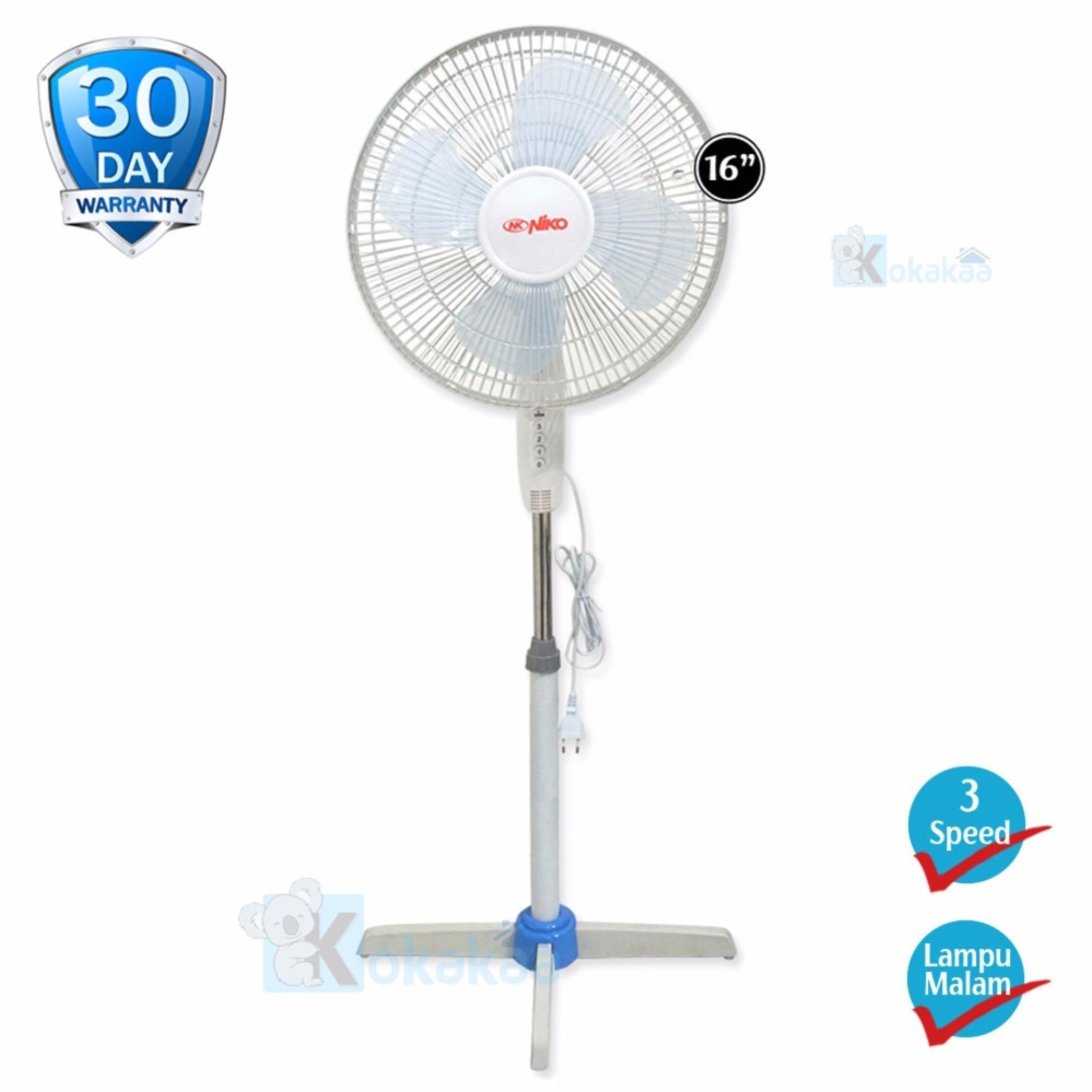 Niko Kipas Angin Berdiri Deskfan 16\ Niko Kipas Angin Berdiri Deskfan 16\