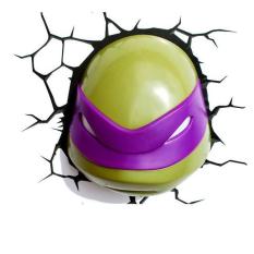 ORIGINAL - ORIGINAL - 3D DECO LIGHT DONATELLO NINJA TURTLE TMNT ORIGINAL