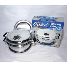 Oven Buat Kue Bolu Serbaguna Baking Pan Panggangan Kue - 22Cm