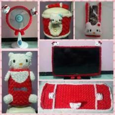 Paket Hemat Home Set 6 In 1 ( Sarung Galon, Kulkas, Mejikom, Tv, Kipas, Remote)