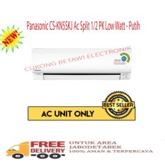 Panasonic CS-KN5SKJ Ac Split 1/2 PK Low Watt - Putih(Khusus JABODETABEK)