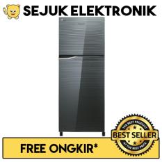 Panasonic NR-BB258G-S Lemari Es / Kulkas Top Freezer 2 Pintu - 246 Liter JADETABEK ONLY