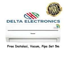 Panasonic YN7SKJ Standart R32 3/4PK + Instalasi + Vacum + Pipa Set 5M - Putih