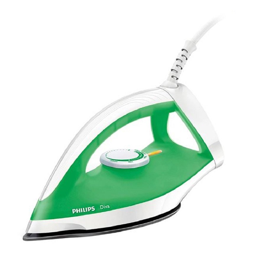 Philips GC122 Diva Setrika Kering Otomatis - Hijau
