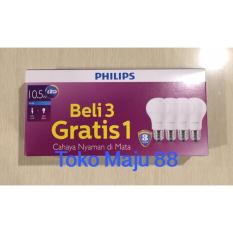 Philips Lampu Led 10Watt- 10W- 10 W- 10 Watt (1Paket Isi 4Pcs) - 6993Ae