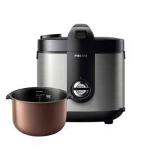 PHILIPS Rice Cooker - HD3132/33 Premium Plus - Silver