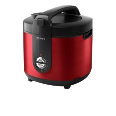 PHILIPS Rice Cooker Stainless PRO CERAMIC + HD3132 Merah