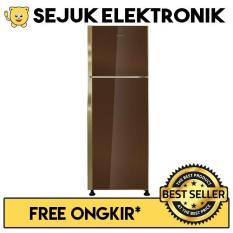 Polytron PRM21QN BELLEZA 3 Lemari Es / Kulkas 2 Pintu 210 Liter - Dark Brown (KHUSUS JADETABEK ONLY)