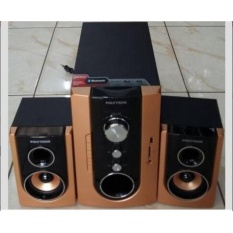 PROMOO...Polytron Multimedia Audio PMA9300 Bluetooth - Active Subwoofer - Speaker Aktif 2.1 Channel - MP3 Player - USB MMC - SD Card