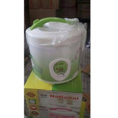 QQ National Magic Com M818 Green/magic com 1liter murah/magic com kecil/penanank nasi