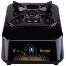 Rinnai Kompor Gas 1 Tungku Hitam - RI-301S