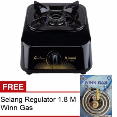 Rinnai RI301S Kompor 1 tungku + Selang Paket Winn Gas - PAKET HEMAT
