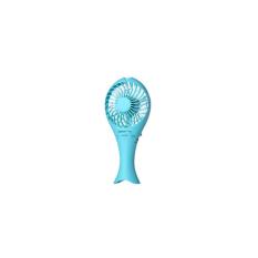 Robot Mini Mermaid Fan Cooling Foldable RT-BF04 Rechargeable - Biru