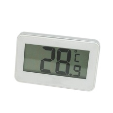 Roman Holiday Mini Digital LCD Thermometer untuk Kulkas Freezer Ruang dengan Magnetic Hook Frost Alert-Intl