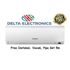 Samsung AC Split 1/2PK AR05KRFLAW Standard + Instalasi + Vacum + Pipa Set 5m