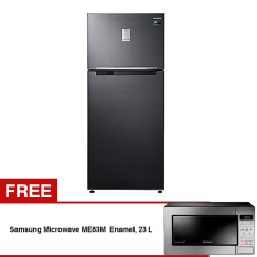 Samsung RT53K6231IBS Refrigerator Kulkas 2 Pintu - 528 L - Gratis
Samsung Microwave ME83M Solo dengan Ceramic Enamel, 23 L