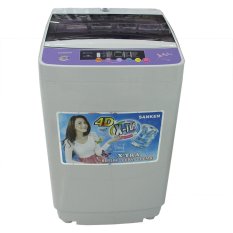 SANKEN ASW866 P Mesin Cuci Top Loading 1 Tabung 7 kg - Free Ongkir Jabodetabek