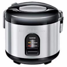 Sanken Magic Com, Magic Jar, Rice Cooker, Penanak Nasi 1.8 Liter Stainless Steel – SJ2100