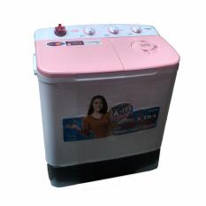 Sanken Mesin Cuci 2 Tabung 7 Kg - TW-8630 PK- Pink - Khusus Jabodetabek