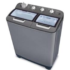 Sanken TW-1127GSL Mesin Cuci 2 Tabung 9 Kg X-Tor Technology - Grey - Khusus Jabodetabek