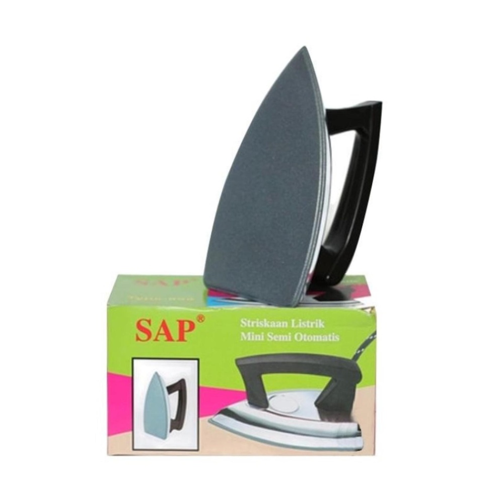 SAP Setrika Mini Travel Body Besi 999 - Silver 