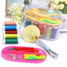 Set Alat Jahit Sewing Box Set Peralatan Benang Jarum Lengkap Praktis