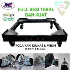 SETEL Roda Kulkas Besi Tebal | Alas Kaki Kulkas Full Besi | Alas Roda Mesin Cuci