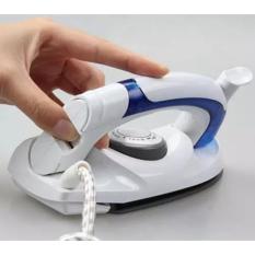 Setrika Uap Lipat Mini Portable Praktis Steam Iron Travel Steamer