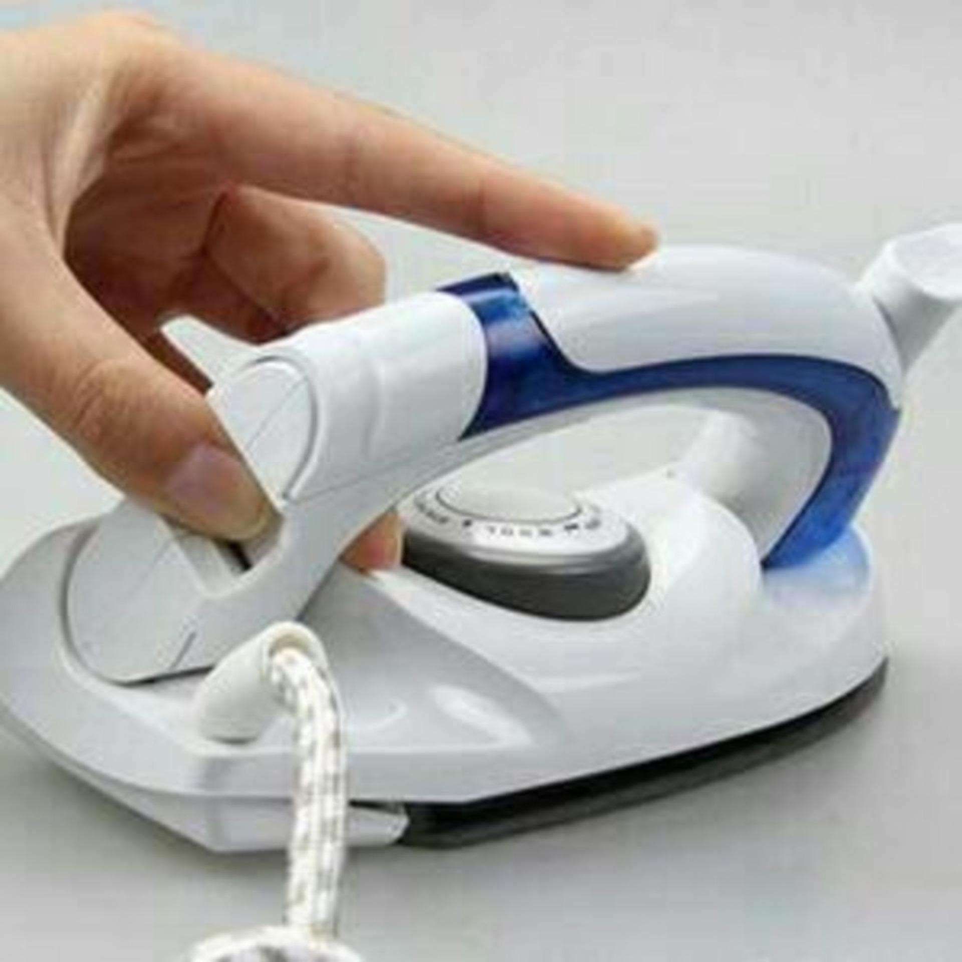 Setrika Uap Lipat Mini Portable Praktis (Steam Iron Travel Steamer)