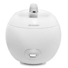 Sharp Apple Rice Cooker KS-P8MY-WH - Putih, cap. 0.8 Lt, 380 Watt