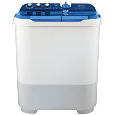 Sharp Dolphinwave Mesin Cuci 2 Tabung ES-T1090-BK - 10 Kg - Biru