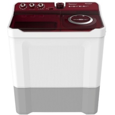 Sharp ES-T1490WA-RD Dolphinwave 2 Series Mesin Cuci 2 Tabung 14 KG - Merah - Khusus Jabodetabek