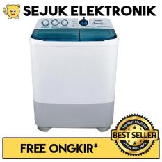 Sharp ES-T85CR-BK Mesin Cuci 2 Tabung 8 Kg - Biru (JADETABEK ONLY)