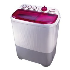 Sharp ES-T95CR-PK Mesin Cuci 2 Tabung 9 Kg Pink (Khusus Jadetabek)