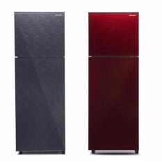 Sharp Kulkas 2 Pintu SJ-246XG-MR-MS - KHUSUS JABODETABEK