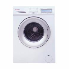 Sharp Mesin cuci Front loading 8 Kg ES-FL1082 - White (free ongkir jabodetabek)