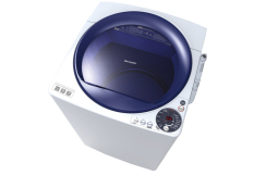 Sharp Mesin Cuci Top Loading 8 Kg - ES-M805P-WB - Biru