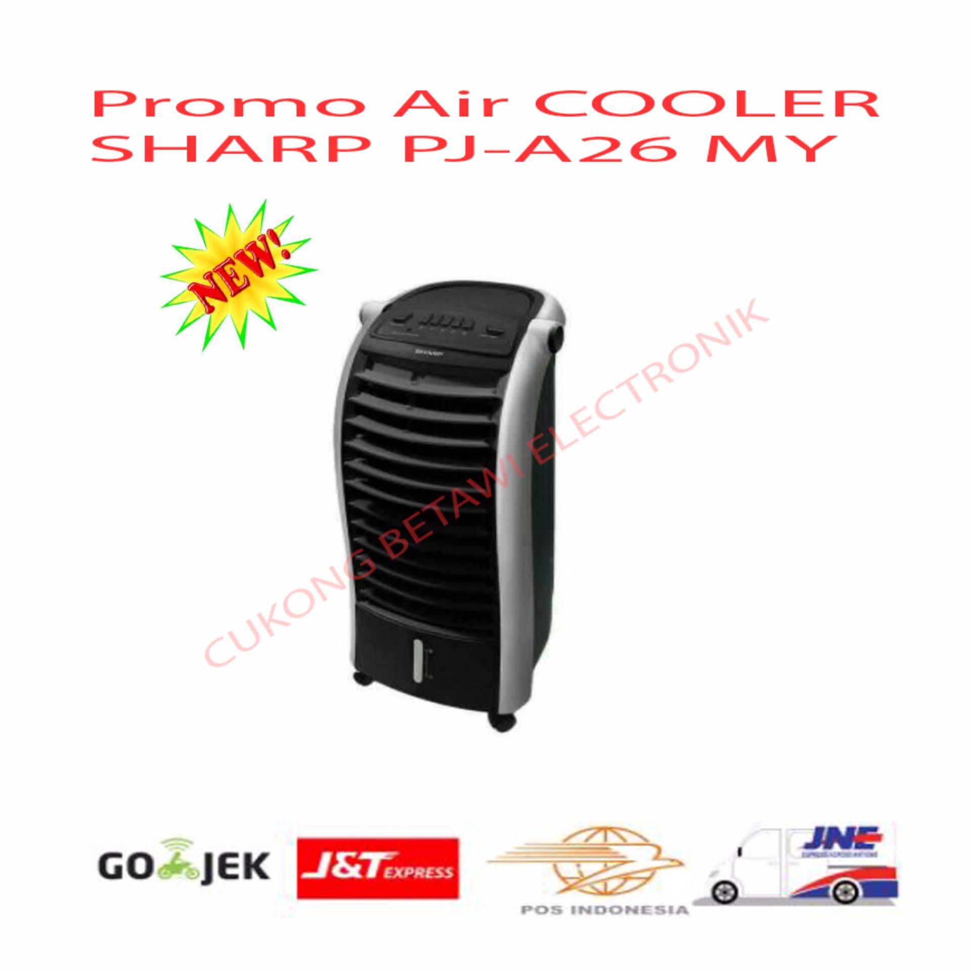 Sharp PJ-A26MY-B Air Cooler-Black-Promo