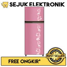 Sharp SJ-196ND-FP Lemari Es / Kulkas 2 Pintu - 184 Liter - Pink (JADETABEK ONLY)
