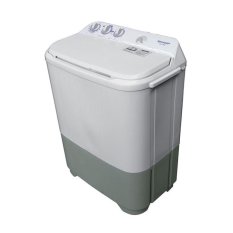Sharp Twin Tub Washer / Mesin Cuci 2 Tabung EST65MW - 6Kg - Khusus Jabodetabek