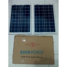 Solar Cell/Panel Surya Shinyoku 20Wp Poli - B37cce
