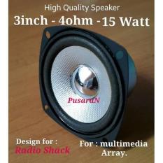 Speaker 3 Inch - 4 Ohm/ 15Watt W/Magnetic Shield Loudspeaker - Cb79d6