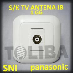 Stopkontak Stop Kontak S/K Tv Ib Panasonic Wej2501 / Tanam Tembok Sni - 53A66E