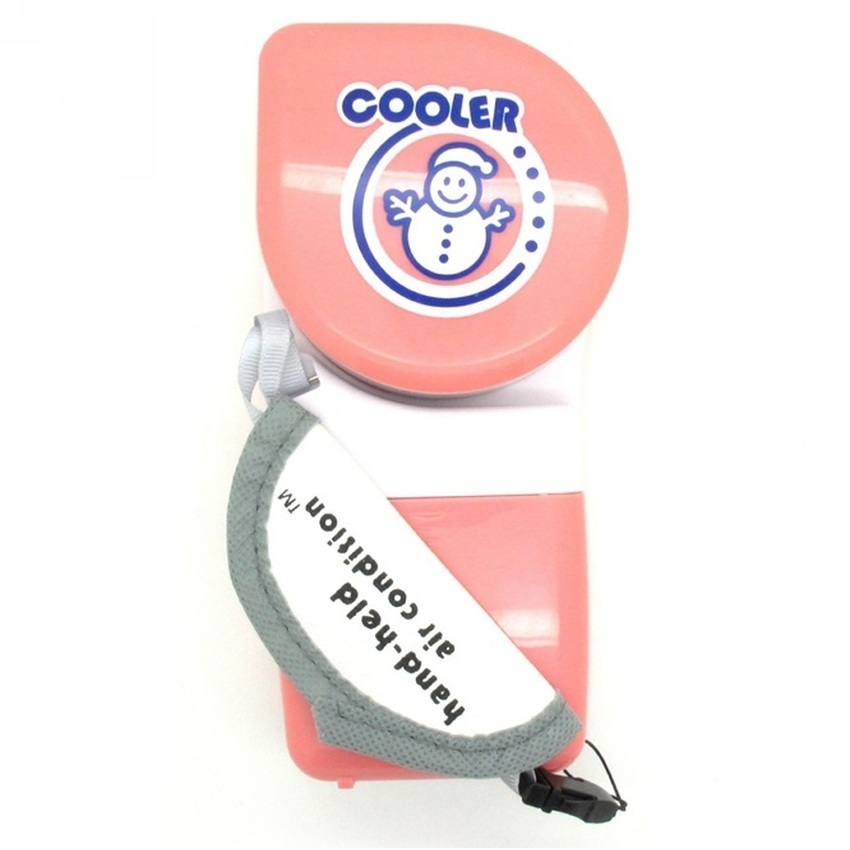 T4shops Mini Portable Air Conditioner USB Fan - Pink