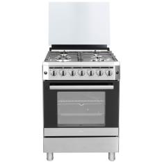Teka FS66F 4G Kompor 4 Tungku Oven Standing 65 L Gas - Stainless - Khusus Jabodetabek