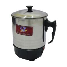 Teko Pemanas Air mug listrik / panci listrik Stainless Steel 11 cm