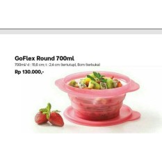 Tupperware Goflex Round- Go Flex Round Kotak Makan
