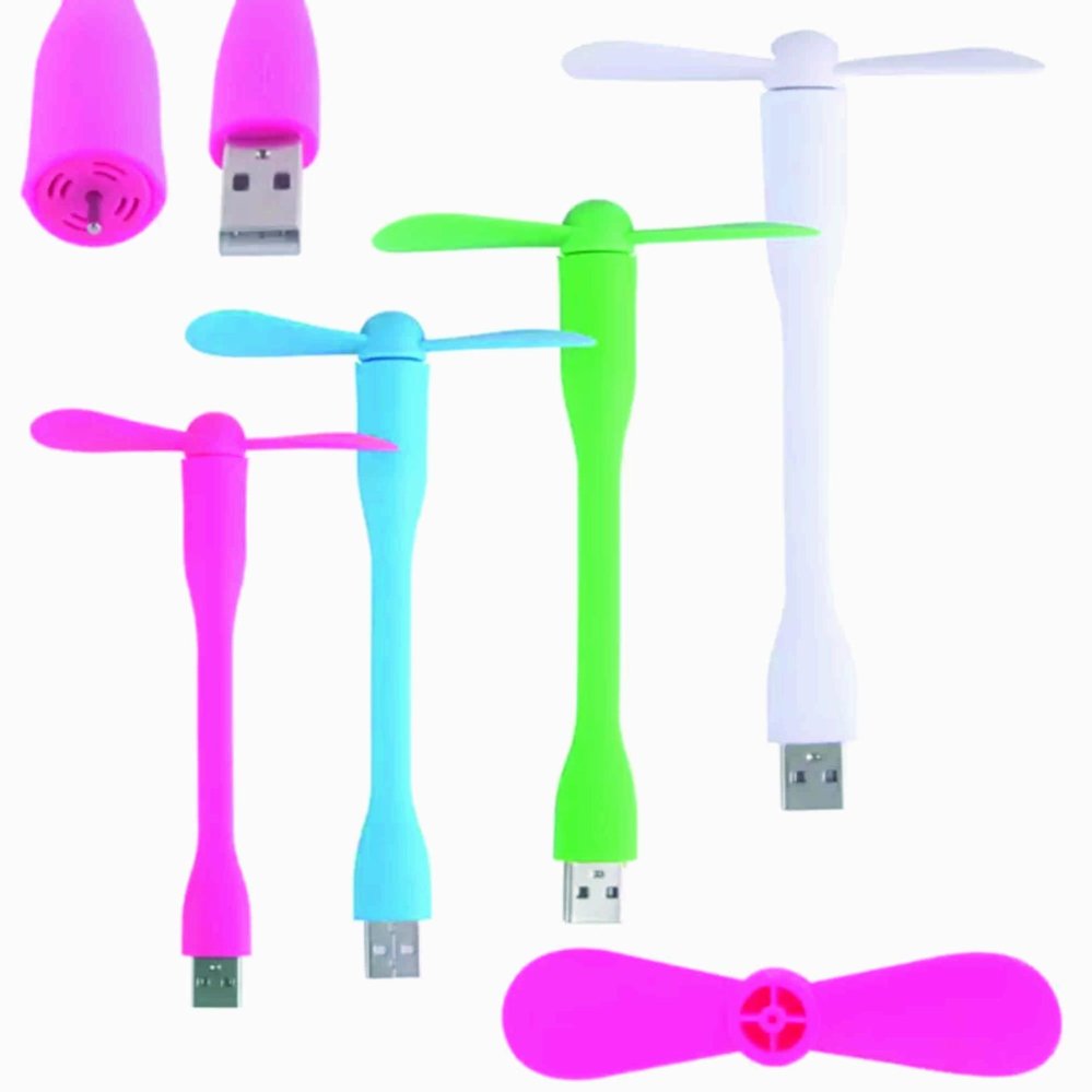 HB USB Mini Fan / Kipas Angin Baling Portable