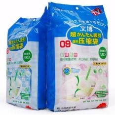 Vakum Bag Set Isi 8 Vacuum Bag Free Pompa Vakuum Vacum Pakaian Celana