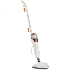Vonhaus Steam Mop Pembersih dengan 2 Penggantian Serat Mikro Steam Mops Bantalan untuk Lantai Keras dan Karpet Termasuk 16ft Kabel Daya dan Glider Karpet-Internasional
